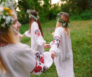 Dancing At Midsummer - A Swedish Coolcation Activity