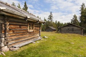 Gamla Fäbodar I Älvdalen, Dalarna. Fäbodkultur Unesco